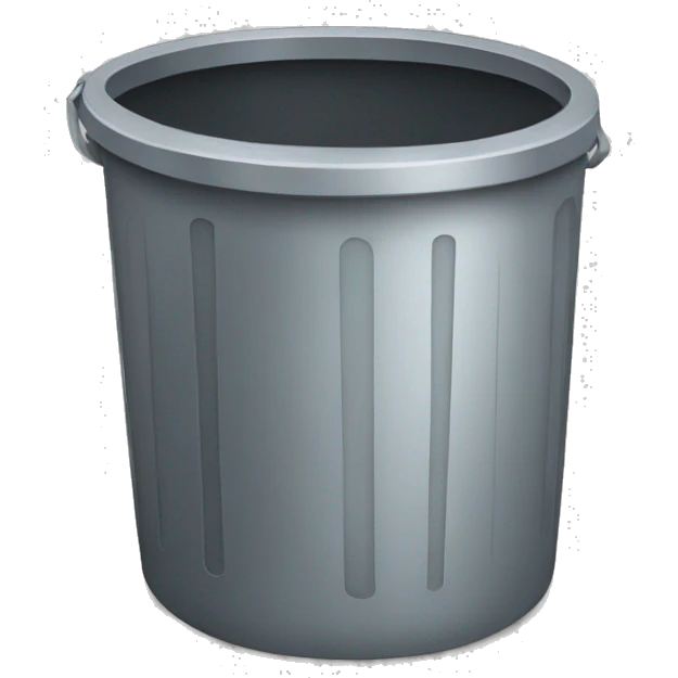 trashcan emoji