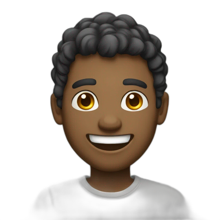 Sourire méchant emoji