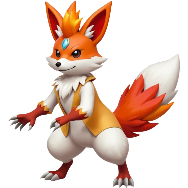 Braixen-Combusken-Zangoose-Blaziken-fusion emoji