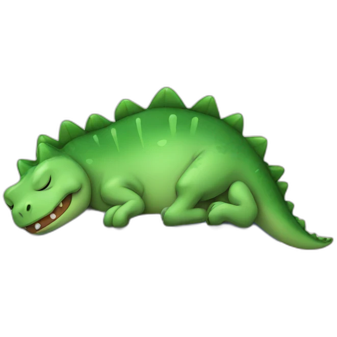 sleeping-dinosaur emoji
