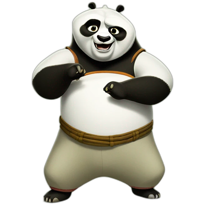 po kung fu panda emoji