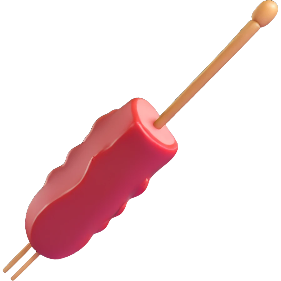 juicy picanha on a stick emoji