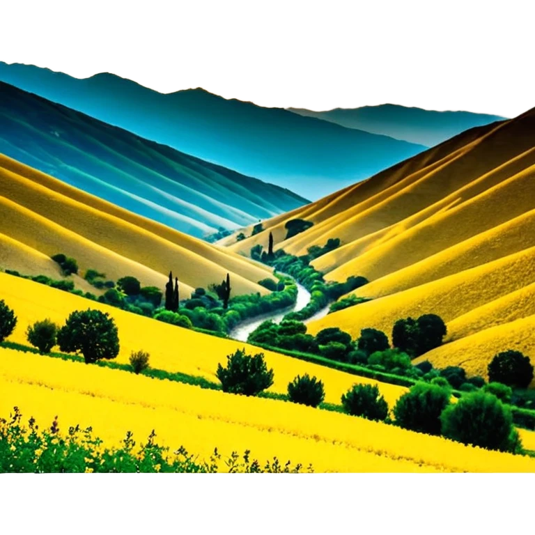 یک دختر با موی فر در حال گوش دادن آهنگ با هدفون آبی emoji