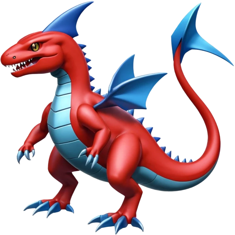 Scizor-Salamence-Garchomp-Pokémon-Digimon-Fakémon-creature emoji