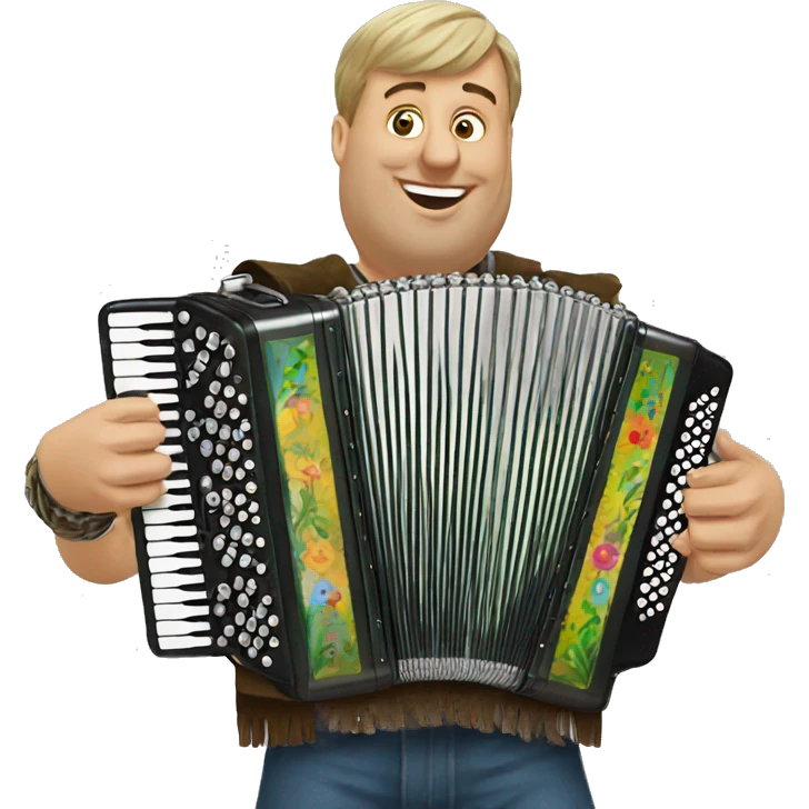 Russian button accordion emoji