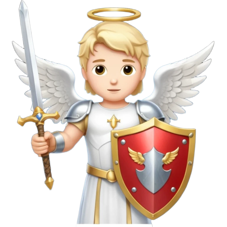 - 🛡️ Shield – symbolizing protection
- ⚔️ Sword – representing spiritual warfare
- 👼 Angel – the heavenly messenger
- ✨ Sparkles – highlighting his glory emoji