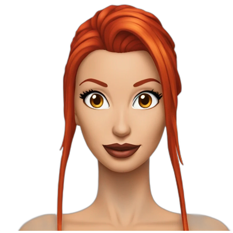Bianca Beauchamp hyperréaliste emoji
