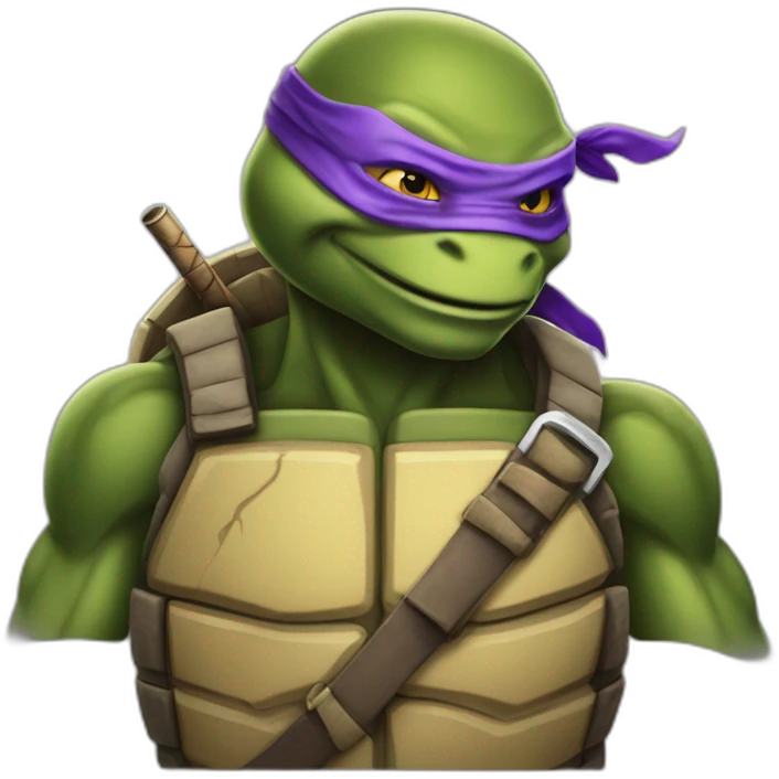 teenage mutant ninja turtles donatello emoji