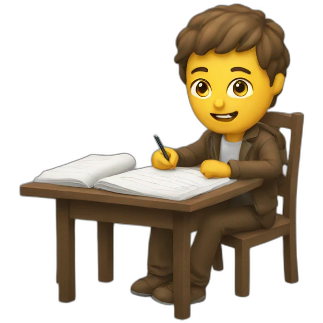 Writing emoji