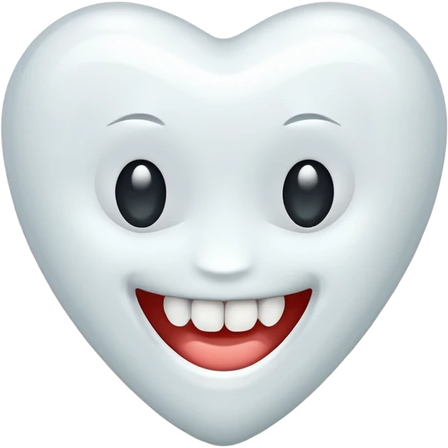 teeth without face emoji