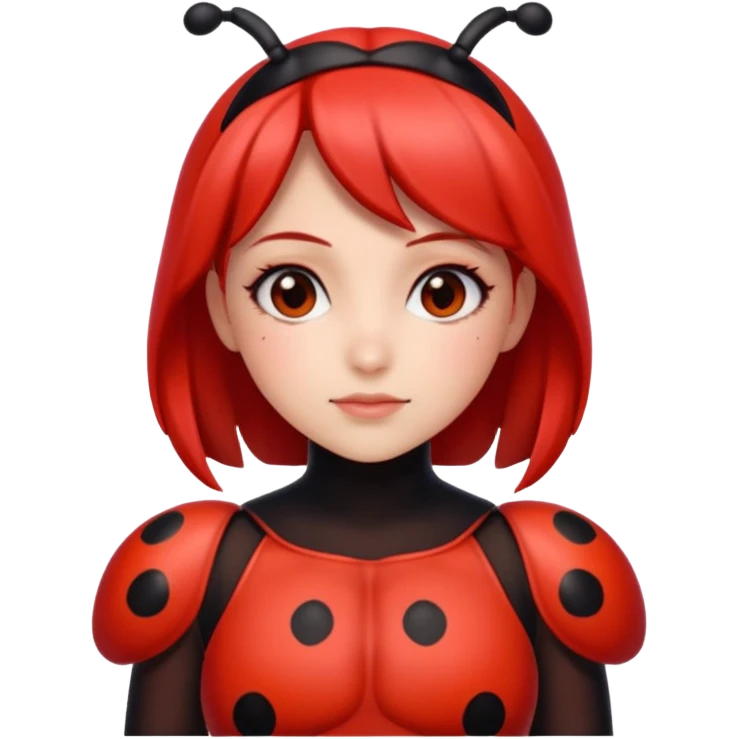 دختر انیمه ای  کفشدوزکی  emoji