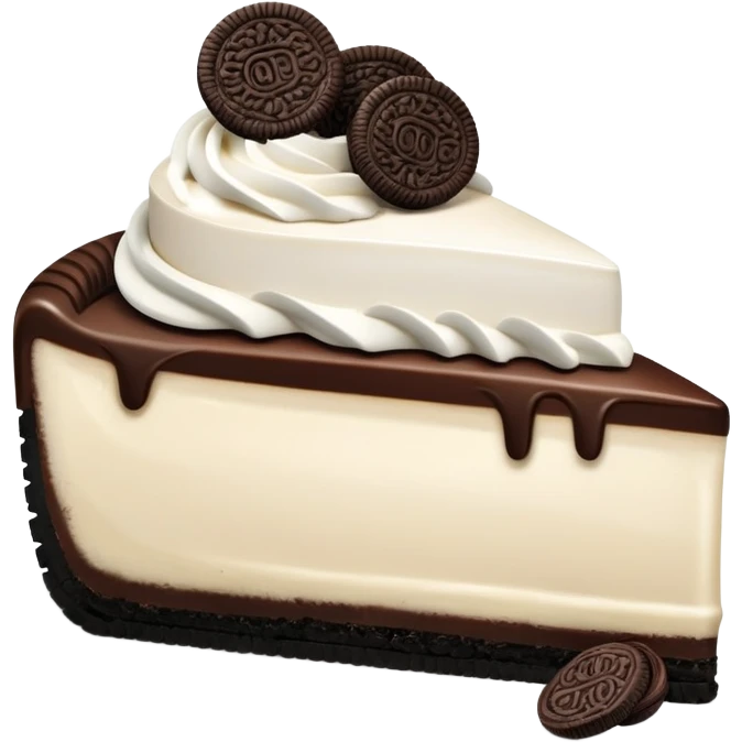 Oreo cheesecake  emoji