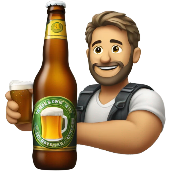 drinking beer  emoji