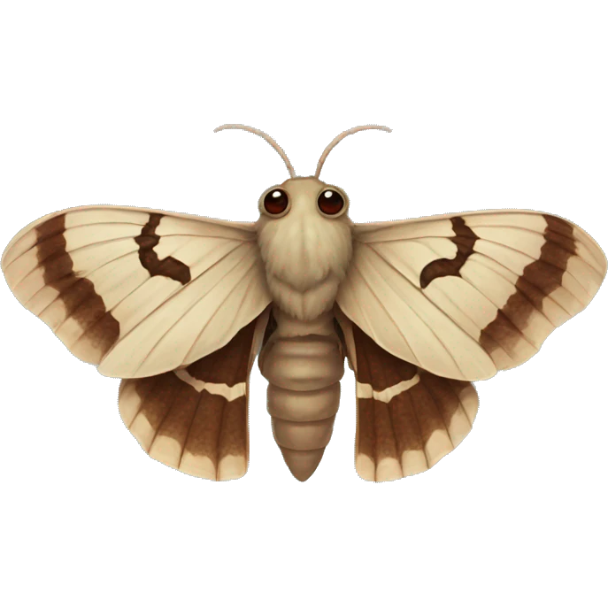 Death moth emoji