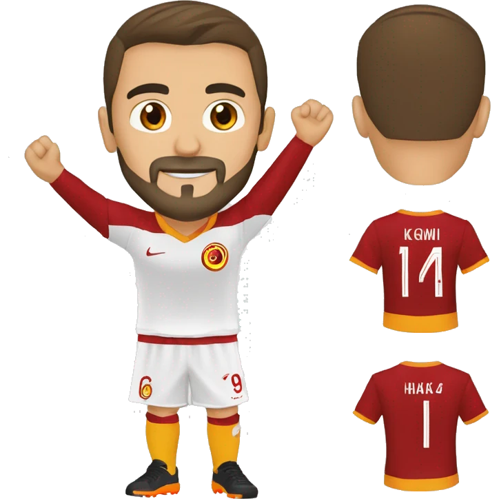 Galatasaray formasi giymis turk hakemi emoji