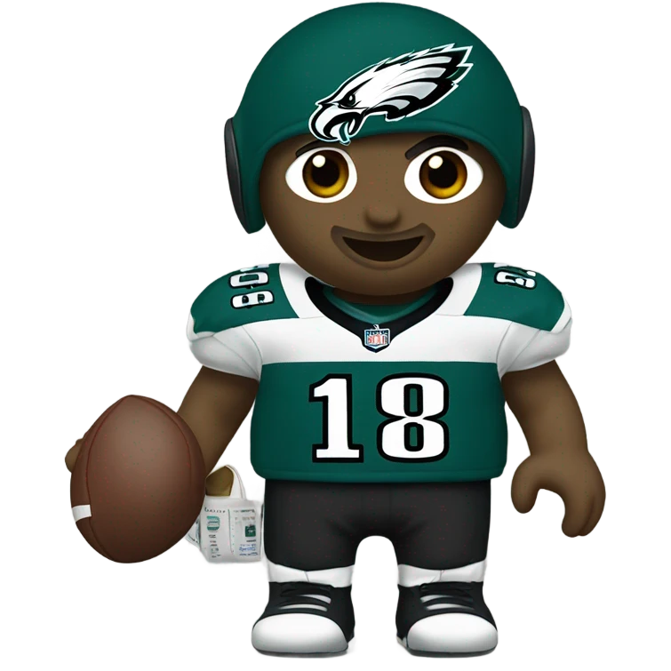 Philadelphia Eagles jersey emoji