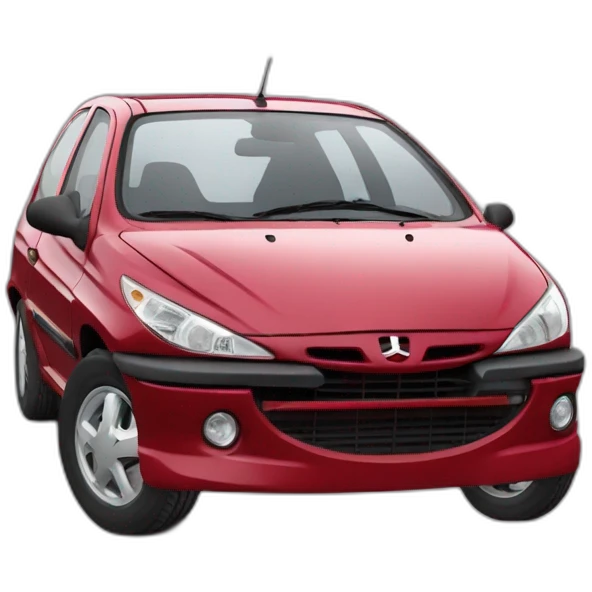 bordeaux-peugeot-206-front-bumper-crash emoji