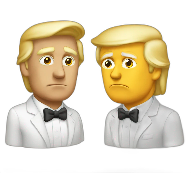 Trump qui fume un join emoji