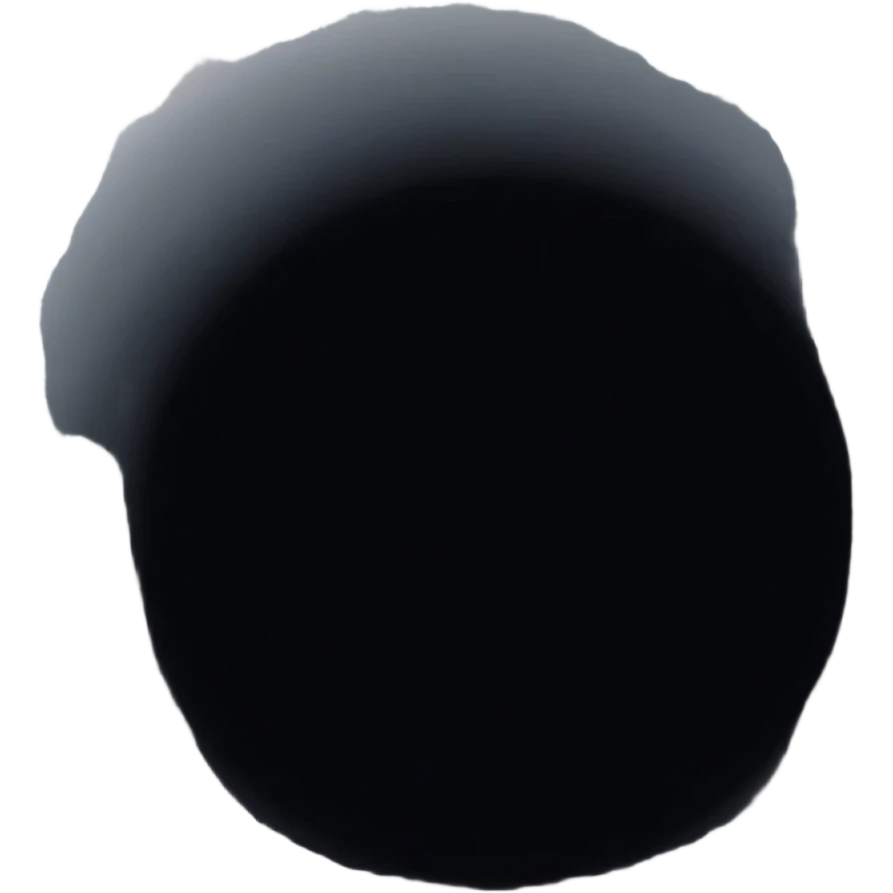 Black hole emoji