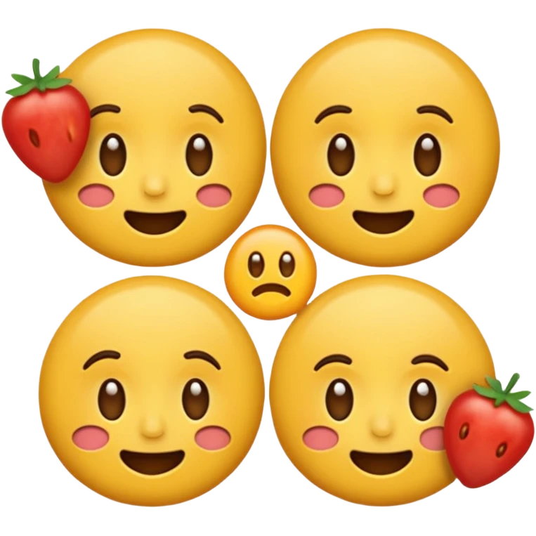емоції happy sad hungry emoji