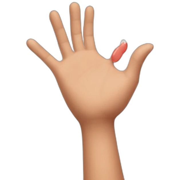 Coeur avec les mains emoji