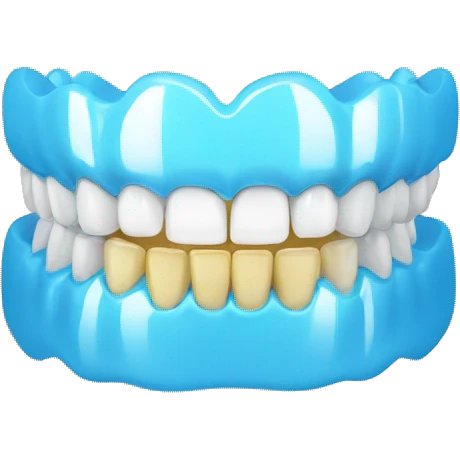 Orthodontic aligner emoji