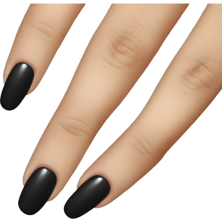 black nails emoji