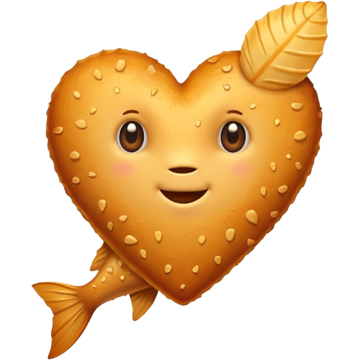 FISH STICK HEART emoji