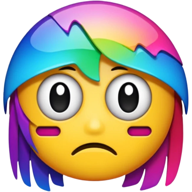 Corrupted video emoji