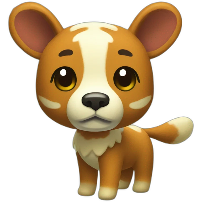 canela animal crossing emoji