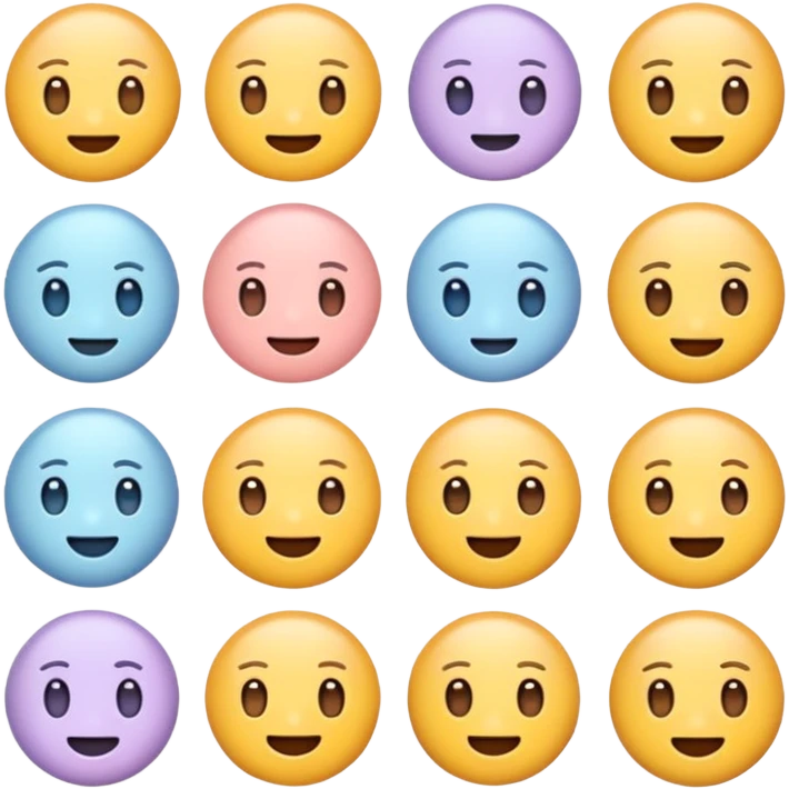 Cute Emojis Soft emoji