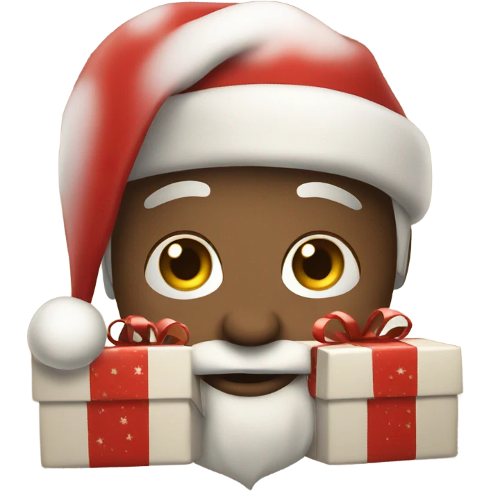 christmas gift emoji