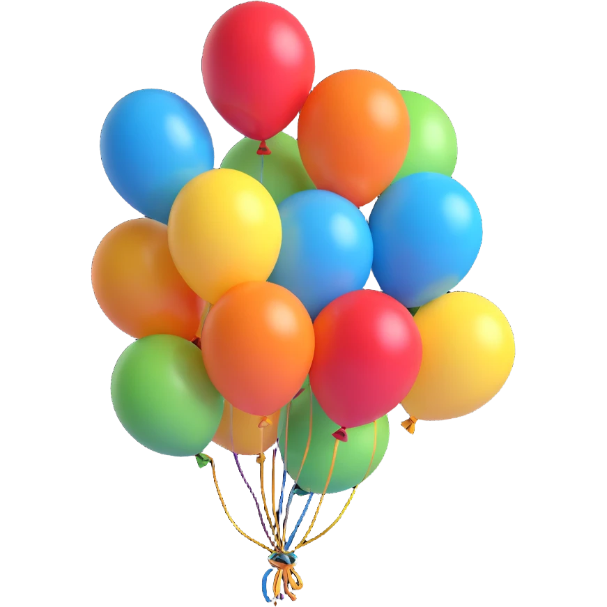 balloon 3D style emoji