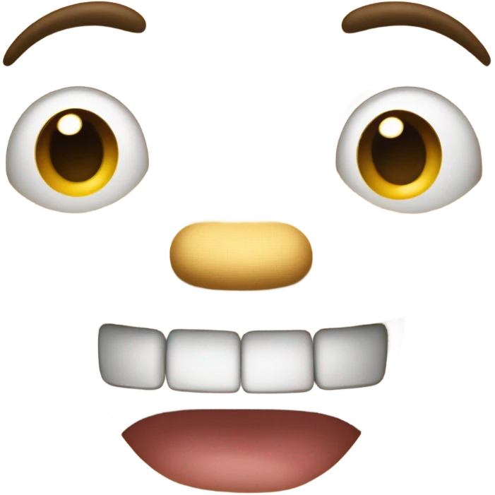excited face with crazy eyes emoji