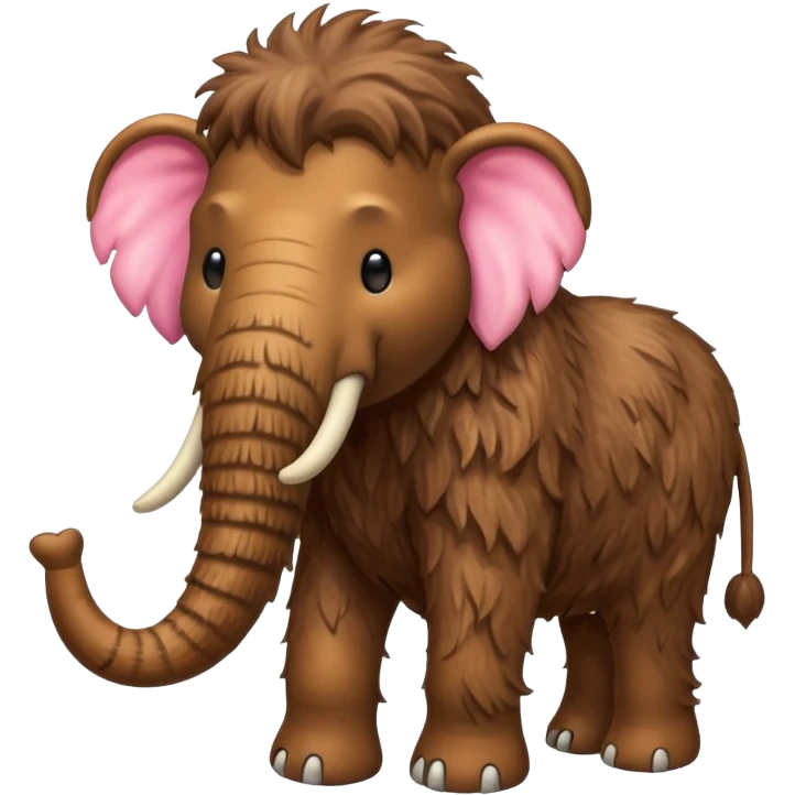 mamut lanudo con corazon emoji