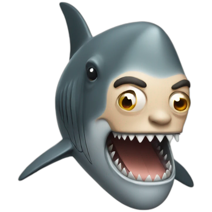 shark man emoji