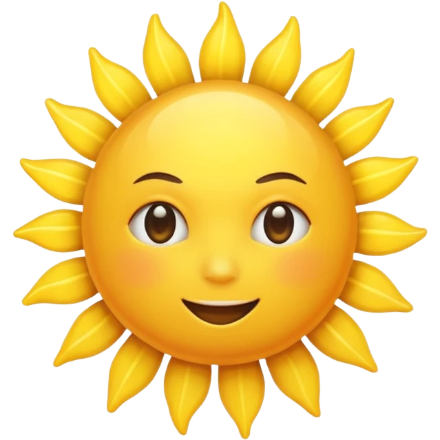 sun emoji