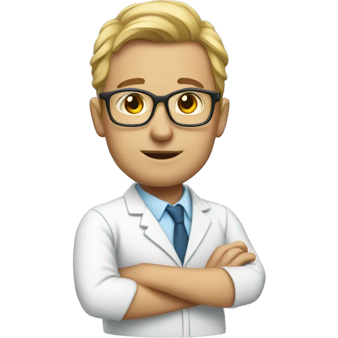 Science teacher emoji