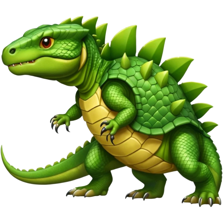 Armored reptile emoji