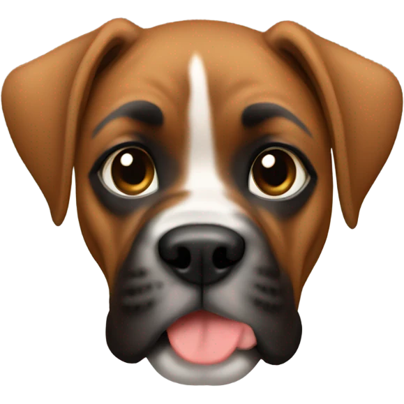 boxer puppy emoji