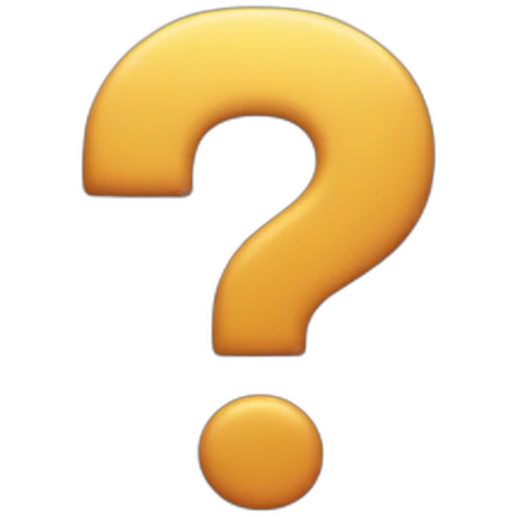 question symbol emoji
