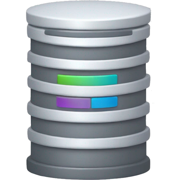 tech stack (database, redis, code) emoji