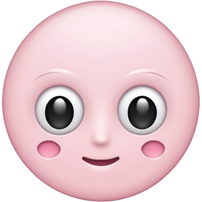 Light Pale Pink scan Print emoji