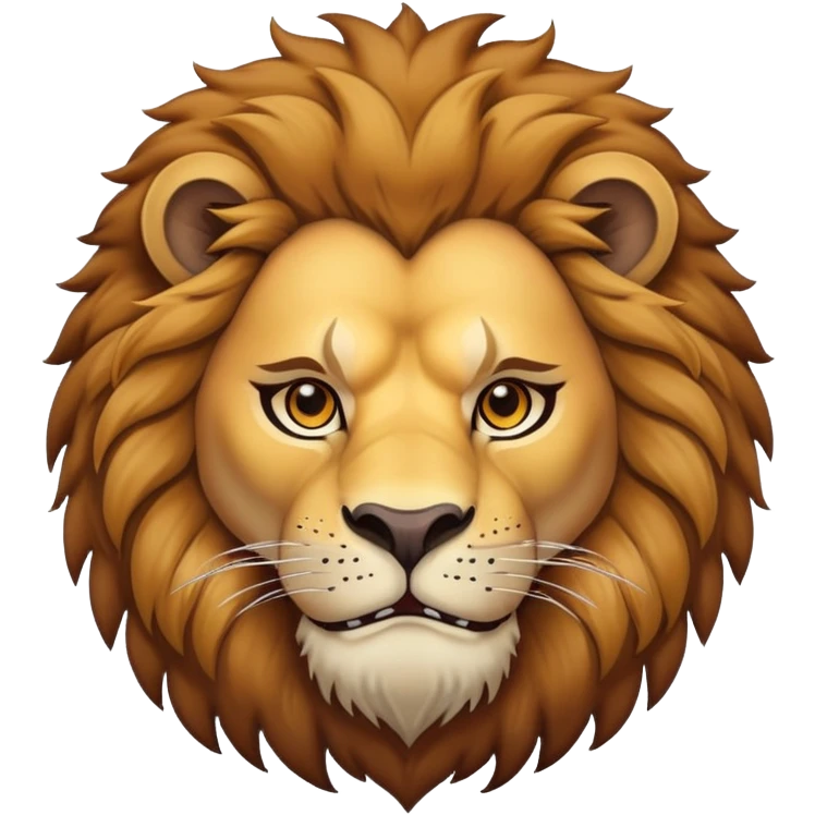 lion man  emoji