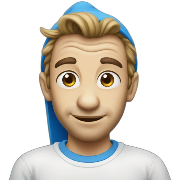 smurf emoji