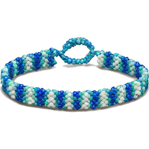 Beaded friendship bracelet  emoji