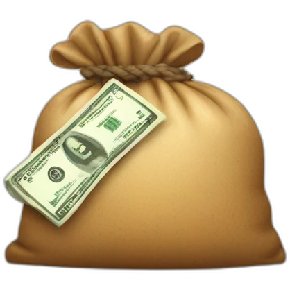bag of money emoji