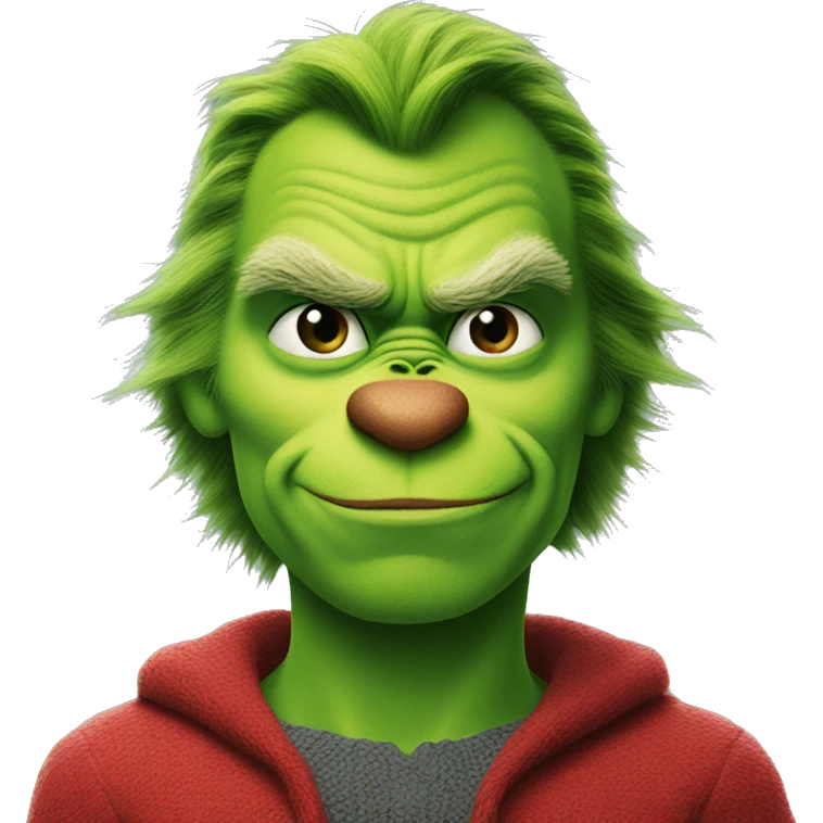henry cavill as grinch emoji