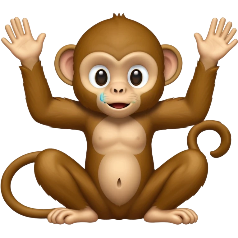Monkey doing the dap  emoji