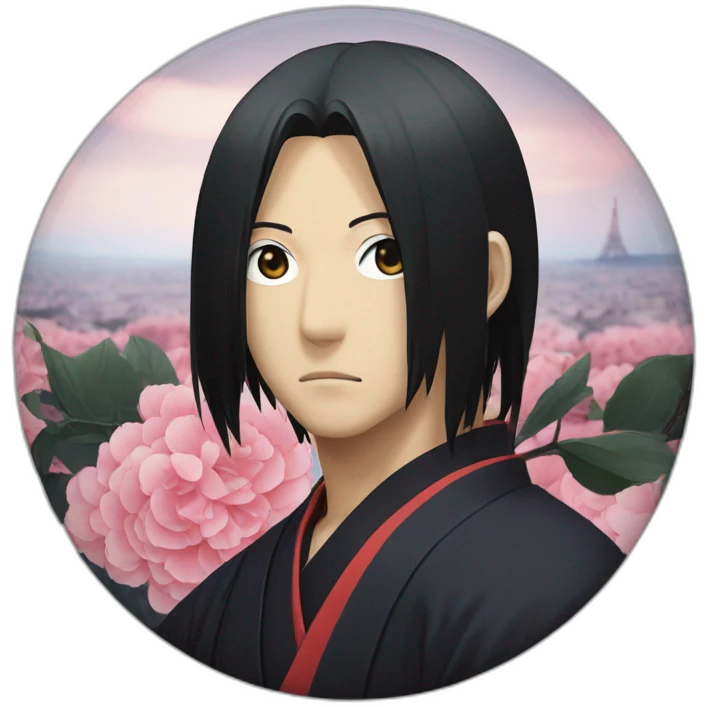 Itachi Uchiwa at Paris SG emoji